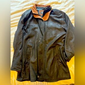Vintage Remy Leather Men’s Genuine Lambskin Jacket – Size 44